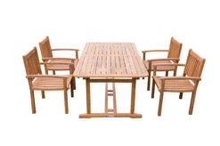 OUTFLEXX Sitzgruppe, Natur, Akazie, Ausziehtisch 150/200 X 90 Cm, 4 Armlehnensessel 12 OUTFLEXX Sitzgruppe, Natur, Akazie, Ausziehtisch 150/200 X 90 Cm, 4 Armlehnensessel -Gartenmoebel Verkaufs-Shop 22814 2.jpg