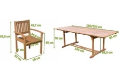 OUTFLEXX Sitzgruppe, Natur, Akazie, Ausziehtisch 150/200 X 90 Cm, 4 Armlehnensessel 15 OUTFLEXX Sitzgruppe, Natur, Akazie, Ausziehtisch 150/200 X 90 Cm, 4 Armlehnensessel -Gartenmoebel Verkaufs-Shop 22814 5.jpg