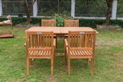 OUTFLEXX Sitzgruppe, Natur, Akazie, Ausziehtisch 150/200 X 90 Cm, 4 Armlehnensessel 17 OUTFLEXX Sitzgruppe, Natur, Akazie, Ausziehtisch 150/200 X 90 Cm, 4 Armlehnensessel -Gartenmoebel Verkaufs-Shop 22814 7.jpg