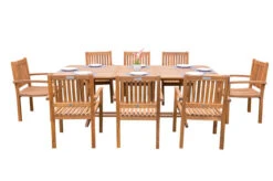 OUTFLEXX Sitzgruppe, Natur, Akazie, Ausziehtisch 180/240 X 100 Cm, 8 Armlehnensessel 20 OUTFLEXX Sitzgruppe, Natur, Akazie, Ausziehtisch 180/240 X 100 Cm, 8 Armlehnensessel -Gartenmoebel Verkaufs-Shop 22832 9.jpg