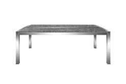 STERN Esstischgarnitur, Silber/grau, Edelstahl/Textilene, Tisch 200 X 100 Cm, 2 Teilige Tischplatte, 4 Stapelsessel, 2 Multipo, Padded 20 STERN Esstischgarnitur, Silber/grau, Edelstahl/Textilene, Tisch 200 X 100 Cm, 2 Teilige Tischplatte, 4 Stapelsessel, 2 Multipo, Padded -Gartenmoebel Verkaufs-Shop 22905 09.jpg