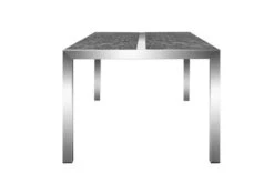 STERN Esstischgarnitur, Silber/grau, Edelstahl/Textilene, Tisch 200 X 100 Cm, 2 Teilige Tischplatte, 4 Stapelsessel, 2 Multipo, Padded 21 STERN Esstischgarnitur, Silber/grau, Edelstahl/Textilene, Tisch 200 X 100 Cm, 2 Teilige Tischplatte, 4 Stapelsessel, 2 Multipo, Padded -Gartenmoebel Verkaufs-Shop 22905 10.jpg