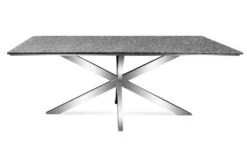 STERN Esstischgarnitur, Silbergrau/grau, Edelstahl/Textilene, Tisch 200 X 100 Cm, 4 Stapelsessel, Hohe Rückenlehne, 2 Multipo 23 STERN Esstischgarnitur, Silbergrau/grau, Edelstahl/Textilene, Tisch 200 X 100 Cm, 4 Stapelsessel, Hohe Rückenlehne, 2 Multipo -Gartenmoebel Verkaufs-Shop 22911 11.JPG