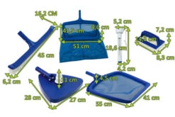 OUTTECH Poolpflege-Set, Weiß/blau, Kunststoff, 6-teilig, Inkl. Bürsten, Kescher Und Thermometer 14 OUTTECH Poolpflege-Set, Weiß/blau, Kunststoff, 6-teilig, Inkl. Bürsten, Kescher Und Thermometer -Gartenmoebel Verkaufs-Shop 22921 mass.jpg