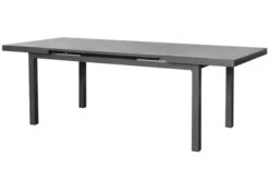 STERN New Top Esstischgarnitur, Graphit, Alu / Glas / Textil, Tisch 180/240x100cm, 6 Stapelsessel 17 STERN New Top Esstischgarnitur, Graphit, Alu / Glas / Textil, Tisch 180/240x100cm, 6 Stapelsessel -Gartenmoebel Verkaufs-Shop 23001 4.jpg