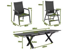 KETTLER BasicPlus Esstischgarnitur, Anthrazit, Alu / Spraystone / Textil, Tisch 180/280x100cm, 4 Stapelsessel, 2 Multipo 18 KETTLER BasicPlus Esstischgarnitur, Anthrazit, Alu / Spraystone / Textil, Tisch 180/280x100cm, 4 Stapelsessel, 2 Multipo -Gartenmoebel Verkaufs-Shop 23079 5.jpg