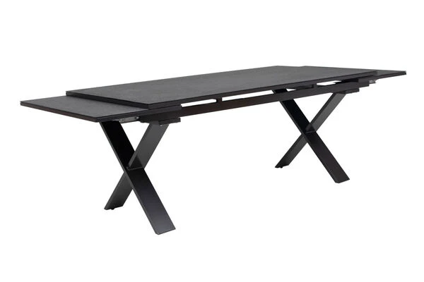 KETTLER BasicPlus Esstischgarnitur, Anthrazit, Alu / Spraystone / Textil, Tisch 180/280x100cm, 4 Stapelsessel, 2 Multipo 9 KETTLER BasicPlus Esstischgarnitur, Anthrazit, Alu / Spraystone / Textil, Tisch 180/280x100cm, 4 Stapelsessel, 2 Multipo – Bild 7