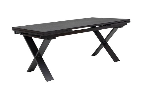 KETTLER BasicPlus Esstischgarnitur, Anthrazit, Alu / Spraystone / Textil, Tisch 180/280x100cm, 4 Stapelsessel, 2 Multipo 11 KETTLER BasicPlus Esstischgarnitur, Anthrazit, Alu / Spraystone / Textil, Tisch 180/280x100cm, 4 Stapelsessel, 2 Multipo – Bild 9