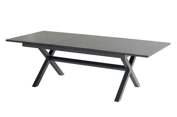 HARTMAN Xanadu / Primo Sitzgruppe, Xerix, Alu/Textilene/Glaskeramik, 8 Multipo, 160/220x100cm, Ausziehfunktion 3 HARTMAN Xanadu / Primo Sitzgruppe, Xerix, Alu/Textilene/Glaskeramik, 8 Multipo, 160/220x100cm, Ausziehfunktion