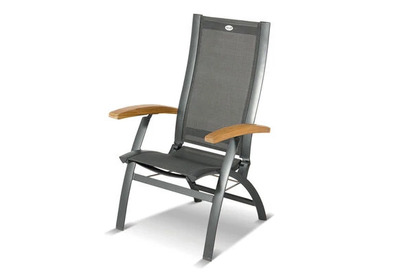 HARTMAN Xanadu / Primo Sitzgruppe, Xerix, Alu/Textilene/Glaskeramik, 8 Multipo, 160/220x100cm, Ausziehfunktion 4 HARTMAN Xanadu / Primo Sitzgruppe, Xerix, Alu/Textilene/Glaskeramik, 8 Multipo, 160/220x100cm, Ausziehfunktion – Bild 2