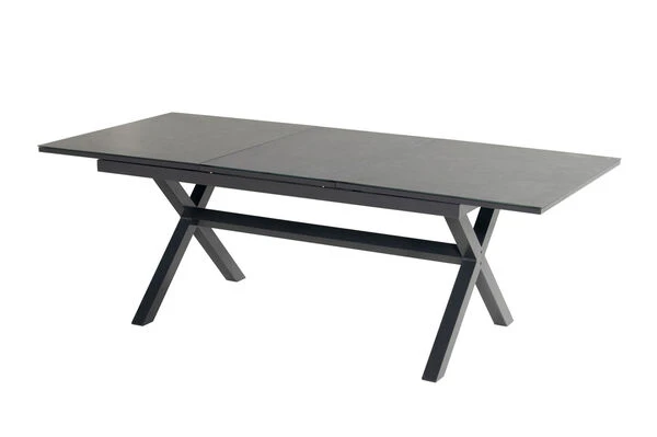 HARTMAN Xanadu / Alice Sitzgruppe, Xerix, Alu/Textilene/Glaskeramik, 4 Multipo, 160/220x100cm 4 HARTMAN Xanadu / Alice Sitzgruppe, Xerix, Alu/Textilene/Glaskeramik, 4 Multipo, 160/220x100cm – Bild 2