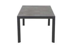 SIENA GARDEN Carlos/Solea Dining Set, Anthrazit/grau/blau, Alu/Gardino®-Geflecht/Keramik, 180 X 100cm, Inkl. 4 Diningsessel, Stufenlos Verstellbar -Gartenmoebel Verkaufs-Shop 23688 03.JPG 1