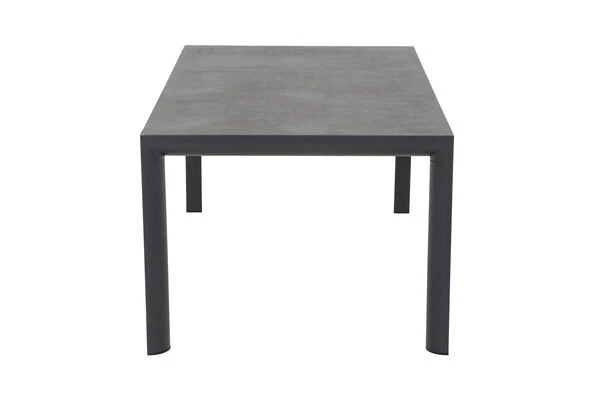 SIENA GARDEN Carlos/Solea Dining Set, Anthrazit/blau, Keramik/Gardino®-Geflecht/Alu, 180 X 100cm, Inkl. 4 Diningsessel, Stufenlos Verstellbar 8 SIENA GARDEN Carlos/Solea Dining Set, Anthrazit/blau, Keramik/Gardino®-Geflecht/Alu, 180 X 100cm, Inkl. 4 Diningsessel, Stufenlos Verstellbar – Bild 6