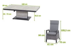 SIENA GARDEN Solea/Bellani Dining Set, Anthrazit/grau/blau, Alu/Gardino®-Geflecht/Keramik, 160 X 90 X 50-72cm, Inkl. 4 Diningsessel, Stufenlos Verstellbar -Gartenmoebel Verkaufs-Shop 23749 05.jpg