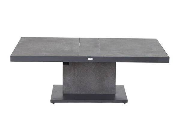 SIENA GARDEN Solea/Bellani Dining Set, Grau/blau/anthrazit, Alu/Gardino®-Geflecht/Keramik, 140 X 85 X 50-72cm, Inkl. 4 Diningsessel, Stufenlos Verstellbar 5 SIENA GARDEN Solea/Bellani Dining Set, Grau/blau/anthrazit, Alu/Gardino®-Geflecht/Keramik, 140 X 85 X 50-72cm, Inkl. 4 Diningsessel, Stufenlos Verstellbar – Bild 3