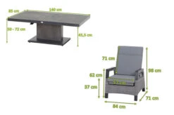 SIENA GARDEN Solea/Bellani Dining Set, Grau/anthrazit/blau, Gardino®-Geflecht/Alu/Keramik, 140 X 85 X 50-72cm, Inkl. 4 Diningsessel, Stufenlos Verstellbar 21 SIENA GARDEN Solea/Bellani Dining Set, Grau/anthrazit/blau, Gardino®-Geflecht/Alu/Keramik, 140 X 85 X 50-72cm, Inkl. 4 Diningsessel, Stufenlos Verstellbar -Gartenmoebel Verkaufs-Shop 23753 05.jpg