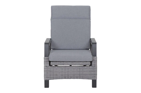 SIENA GARDEN Solea/Bellani Dining Set, Grau/anthrazit/blau, Gardino®-Geflecht/Alu/Keramik, 140 X 85 X 50-72cm, Inkl. 4 Diningsessel, Stufenlos Verstellbar 10 SIENA GARDEN Solea/Bellani Dining Set, Grau/anthrazit/blau, Gardino®-Geflecht/Alu/Keramik, 140 X 85 X 50-72cm, Inkl. 4 Diningsessel, Stufenlos Verstellbar – Bild 8