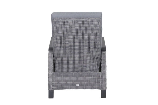 SIENA GARDEN Solea/Bellani Dining Set, Grau/anthrazit/blau, Gardino®-Geflecht/Alu/Keramik, 140 X 85 X 50-72cm, Inkl. 4 Diningsessel, Stufenlos Verstellbar 12 SIENA GARDEN Solea/Bellani Dining Set, Grau/anthrazit/blau, Gardino®-Geflecht/Alu/Keramik, 140 X 85 X 50-72cm, Inkl. 4 Diningsessel, Stufenlos Verstellbar – Bild 10