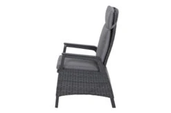 SIENA GARDEN Carlos/Solea Dining Set, Anthrazit/grau/blau, Alu/Gardino®-Geflecht/Keramik, 180 X 100cm, Inkl. 4 Diningsessel, Stufenlos Verstellbar -Gartenmoebel Verkaufs-Shop 23781 04.JPG