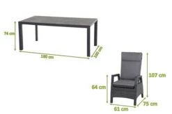 SIENA GARDEN Carlos/Solea Dining Set, Anthrazit/grau/blau, Alu/Gardino®-Geflecht/Keramik, 180 X 100cm, Inkl. 4 Diningsessel, Stufenlos Verstellbar -Gartenmoebel Verkaufs-Shop 23781 05neu.jpg