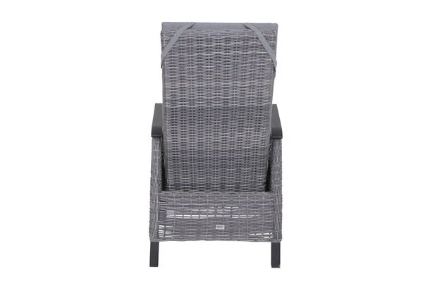 SIENA GARDEN Silva/Solea Dining Set, Anthrazit/grau/blau, Alu/Gardino®-Geflecht/Keramik, 160 X 90cm, Inkl. 6 Diningsessel, Stufenlos Verstellbar 9 SIENA GARDEN Silva/Solea Dining Set, Anthrazit/grau/blau, Alu/Gardino®-Geflecht/Keramik, 160 X 90cm, Inkl. 6 Diningsessel, Stufenlos Verstellbar – Bild 7