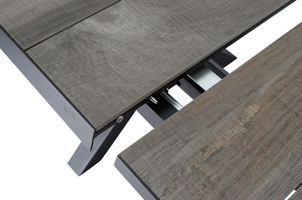 SIENA GARDEN Sincro/Solea Dining Set, Anthrazit/blau/grau, Alu/Gardino®-Geflecht/Keramik, 200-260x103cm, Inkl. 4 Diningsessel, Stufenlos Verstellbar 19 SIENA GARDEN Sincro/Solea Dining Set, Anthrazit/blau/grau, Alu/Gardino®-Geflecht/Keramik, 200-260x103cm, Inkl. 4 Diningsessel, Stufenlos Verstellbar – Bild 17