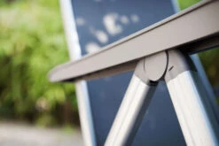 KETTLER Cubic/Basic Plus Esstischgarnitur, Silber/anthrazit, Alu/Textilene, Tisch 160x90 Cm, 4 Multipo 14 KETTLER Cubic/Basic Plus Esstischgarnitur, Silber/anthrazit, Alu/Textilene, Tisch 160x90 Cm, 4 Multipo -Gartenmoebel Verkaufs-Shop 28694 06.jpg