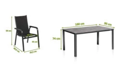 KETTLER Cubic/Basic Plus Padded Esstischgarnitur, Anthrazit, Alu/Kettalit/Textilene, 160x90 Cm, 6 Stapelsessel 11 KETTLER Cubic/Basic Plus Padded Esstischgarnitur, Anthrazit, Alu/Kettalit/Textilene, 160x90 Cm, 6 Stapelsessel -Gartenmoebel Verkaufs-Shop 28773 5.jpg