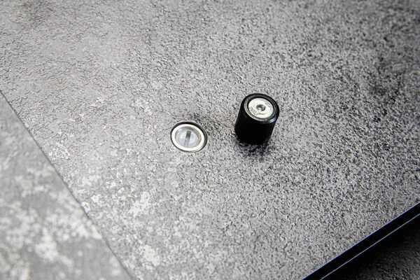 KETTLER Cubic/Basic Plus Esstischgarnitur, Anthrazit, Alu/HPL/Textilene, 140/210x70 Cm, 8 Multipos 6 KETTLER Cubic/Basic Plus Esstischgarnitur, Anthrazit, Alu/HPL/Textilene, 140/210x70 Cm, 8 Multipos – Bild 4