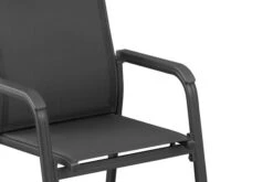 KETTLER Cubic/Basic Plus Esstischgarnitur, Anthrazit, Alu/HPL/Textilene, 140/210x70 Cm, 4 Stapel, 2 Multipos 19 KETTLER Cubic/Basic Plus Esstischgarnitur, Anthrazit, Alu/HPL/Textilene, 140/210x70 Cm, 4 Stapel, 2 Multipos -Gartenmoebel Verkaufs-Shop 28835 07.jpg