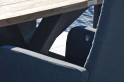 OUTFLEXX Belgium/Malaga Set, Anthrazit/sooty, Recycled Teak/Alu/Sunbrella, 220x100cm, 6 Sessel, Rustikal Gebürstet, Verstellbare Rückenlehne 22 OUTFLEXX Belgium/Malaga Set, Anthrazit/sooty, Recycled Teak/Alu/Sunbrella, 220x100cm, 6 Sessel, Rustikal Gebürstet, Verstellbare Rückenlehne -Gartenmoebel Verkaufs-Shop 28882 09.JPG