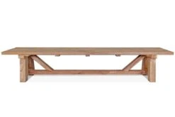 OUTFLEXX Gartenbank XXL, Natur, Recyceltes FSC®-Teakholz, 220x40cm, Rustikal Gebürstet -Gartenmoebel Verkaufs-Shop 2 15865.jpg