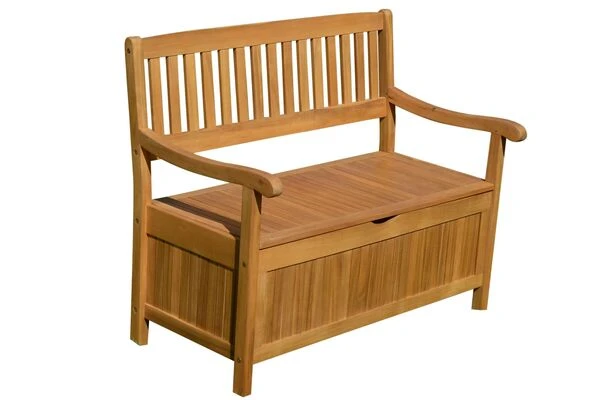 Ploß Aufbewahrungsbank, FSC-Akazie, 107 X 59 X 90 Cm, Inkl. Zinkbeschlägen 6 Ploß Aufbewahrungsbank, FSC-Akazie, 107 X 59 X 90 Cm, Inkl. Zinkbeschlägen – Bild 4