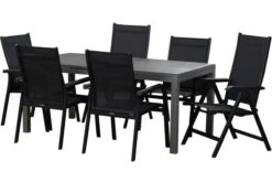 KETTLER Basic Plus Sitzgruppe, Anthrazit/anthrazit, Alu/Textilene, 180/240x90cm, 4 Stapel-, 2 Multipositionssessel 15 KETTLER Basic Plus Sitzgruppe, Anthrazit/anthrazit, Alu/Textilene, 180/240x90cm, 4 Stapel-, 2 Multipositionssessel -Gartenmoebel Verkaufs-Shop 2 17231.jpg