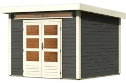 KARIBU Gartenhaus Kandern 6, Fichtenholz 28 Mm, Flachdach -Gartenmoebel Verkaufs-Shop 2 18010 2.jpg