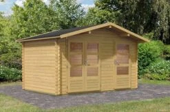 KARIBU Gartenhaus Radur, Fichtenholz 28 Mm, Naturbelassen 6 KARIBU Gartenhaus Radur, Fichtenholz 28 Mm, Naturbelassen -Gartenmoebel Verkaufs-Shop 2 18042 1.jpg