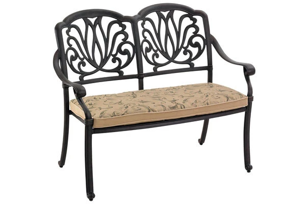 HARTMAN Amalfi 2-Sitzer Bank, Bronze, Alu-Guss, Inkl. Wendekissen 5 HARTMAN Amalfi 2-Sitzer Bank, Bronze, Alu-Guss, Inkl. Wendekissen – Bild 3