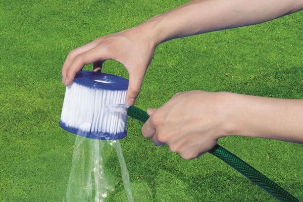 BESTWAY Lay-Z-Spa 2er Set Filterkartuschen Größe VI Für Whirlpools, Weiß, Vlies 4 BESTWAY Lay-Z-Spa 2er Set Filterkartuschen Größe VI Für Whirlpools, Weiß, Vlies – Bild 2