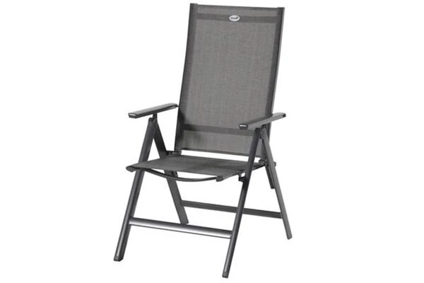 HARTMAN Aruba Esstischgarnitur, Xerix, Alu/Textilene, Tisch 180/240x100cm, 6 Stapel-, 2 Multipositionssessel 4 HARTMAN Aruba Esstischgarnitur, Xerix, Alu/Textilene, Tisch 180/240x100cm, 6 Stapel-, 2 Multipositionssessel – Bild 2