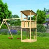 KARIBU Anna Spielturm, Naturbelassen, Nordische Fichte, 347x264x270cm, Mit Doppelschaukel 2 KARIBU Anna Spielturm, Naturbelassen, Nordische Fichte, 347x264x270cm, Mit Doppelschaukel -Gartenmoebel Verkaufs-Shop 30406 2 01.jpg