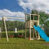 KARIBU Anna Turm, Naturbelassen, Nordische Fichte, 347x264x270cm, Mit Rutsche Blau Und Doppelschaukel -Gartenmoebel Verkaufs-Shop 30407 5 01.jpg