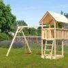 KARIBU Danny Turm, Naturbelassen, Fichte, 347x264x291cm, Mit Doppelschaukel 1 KARIBU Danny Turm, Naturbelassen, Fichte, 347x264x291cm, Mit Doppelschaukel -Gartenmoebel Verkaufs-Shop 30410 2 01.jpg