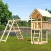 KARIBU Danny Turm, Naturbelassen, Fichte, 415x264x291cm, Mit Gerüst Und Doppelschaukel 2 KARIBU Danny Turm, Naturbelassen, Fichte, 415x264x291cm, Mit Gerüst Und Doppelschaukel -Gartenmoebel Verkaufs-Shop 30410 3 01.jpg