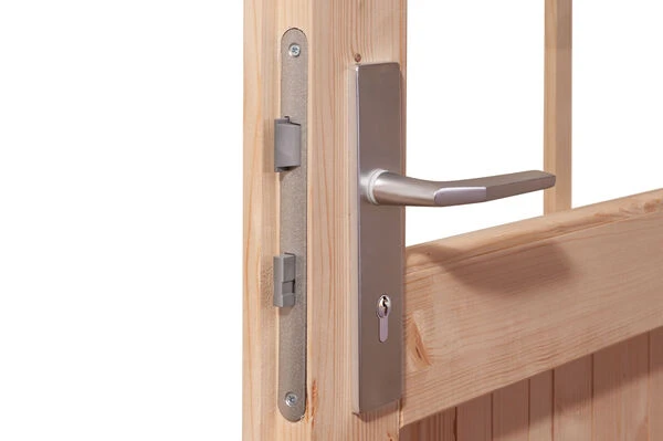 KARIBU Gartenhaus Kastorf 6, Naturbelassen, Fichtenholz 28mm, 305 X 274 X 222 Cm, Flachdach, Inkl. Oberlicht 5 KARIBU Gartenhaus Kastorf 6, Naturbelassen, Fichtenholz 28mm, 305 X 274 X 222 Cm, Flachdach, Inkl. Oberlicht – Bild 3