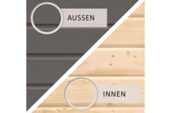 KARIBU Gartenhaus Kastorf 7, Terragrau, Fichtenholz 28mm, 396 X 244 X 222 Cm, Flachdach, Inkl. Oberlicht 17 KARIBU Gartenhaus Kastorf 7, Terragrau, Fichtenholz 28mm, 396 X 244 X 222 Cm, Flachdach, Inkl. Oberlicht -Gartenmoebel Verkaufs-Shop 30463 4 06.jpg