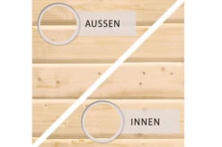 KARIBU Gartenhaus Kastorf 6, Naturbelassen, Fichtenholz 28mm, 612 X 274 X 222 Cm, Flachdach, Anbau 3,2m 14 KARIBU Gartenhaus Kastorf 6, Naturbelassen, Fichtenholz 28mm, 612 X 274 X 222 Cm, Flachdach, Anbau 3,2m -Gartenmoebel Verkaufs-Shop 30467 1 04.jpg