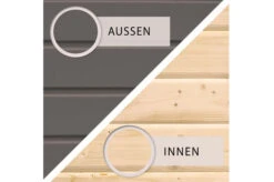 KARIBU Gartenhaus Kastorf6 , Terragrau, Fichtenholz 28mm, 612 X 274 X 222 Cm, Flachdach, Anbau 3,2m Mit Rück- Und Seitenwand 14 KARIBU Gartenhaus Kastorf6 , Terragrau, Fichtenholz 28mm, 612 X 274 X 222 Cm, Flachdach, Anbau 3,2m Mit Rück- Und Seitenwand -Gartenmoebel Verkaufs-Shop 30469 2 04.jpg