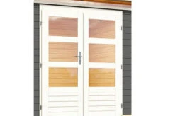 KARIBU Gartenhaus Kastorf 7, Terragrau, Fichtenholz 28mm, 702 X 244 X 222 Cm, Flachdach, Anbau 3,2m Mit Rück- Und Seitenwand 12 KARIBU Gartenhaus Kastorf 7, Terragrau, Fichtenholz 28mm, 702 X 244 X 222 Cm, Flachdach, Anbau 3,2m Mit Rück- Und Seitenwand -Gartenmoebel Verkaufs-Shop 30469 4 02.jpg