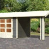 KARIBU Gartenhaus Theres 3, Terragrau, Fichtenholz 28mm, 528 X 240 X 242 Cm, Satteldach, Inkl. Dachausbauelement 1 KARIBU Gartenhaus Theres 3, Terragrau, Fichtenholz 28mm, 528 X 240 X 242 Cm, Satteldach, Inkl. Dachausbauelement -Gartenmoebel Verkaufs-Shop 30471 2 01.jpg