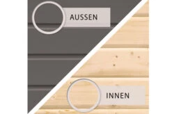 KARIBU Gartenhaus Theres 3, Terragrau, Fichtenholz 28mm, 528 X 240 X 242 Cm, Satteldach, Inkl. Dachausbauelement 14 KARIBU Gartenhaus Theres 3, Terragrau, Fichtenholz 28mm, 528 X 240 X 242 Cm, Satteldach, Inkl. Dachausbauelement -Gartenmoebel Verkaufs-Shop 30471 2 04.jpg